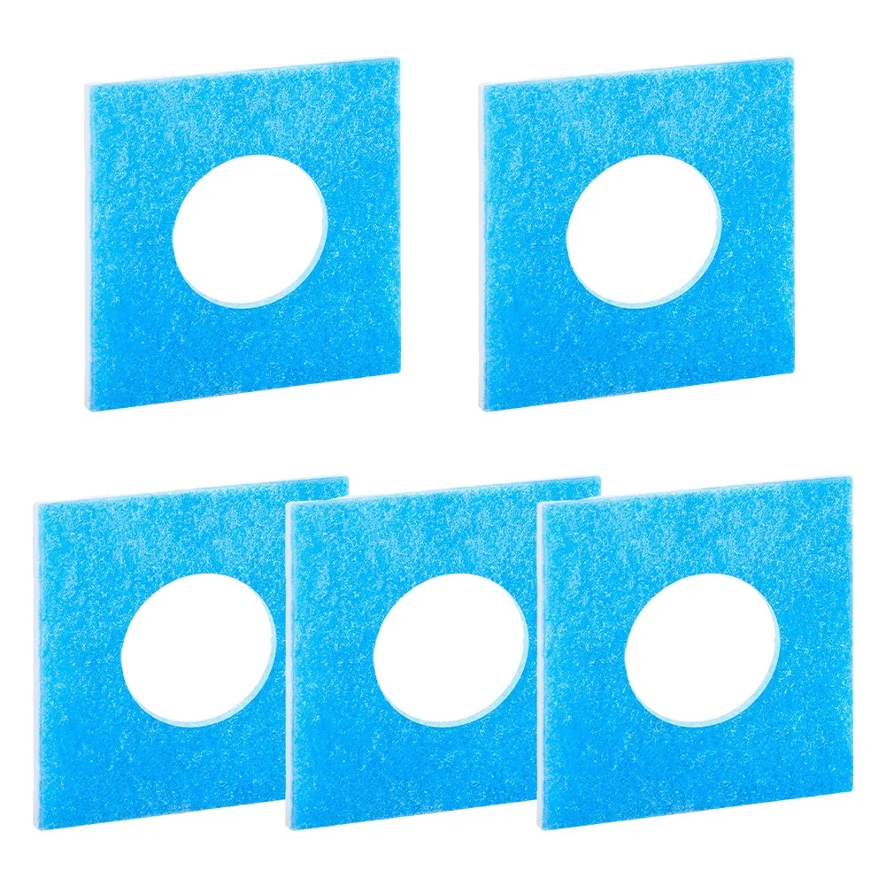 

226x226x20mm Vent Fan Filters White Side Clean Air Side 5 Pieces Per Packaging Unit Compact Design Easy To Install