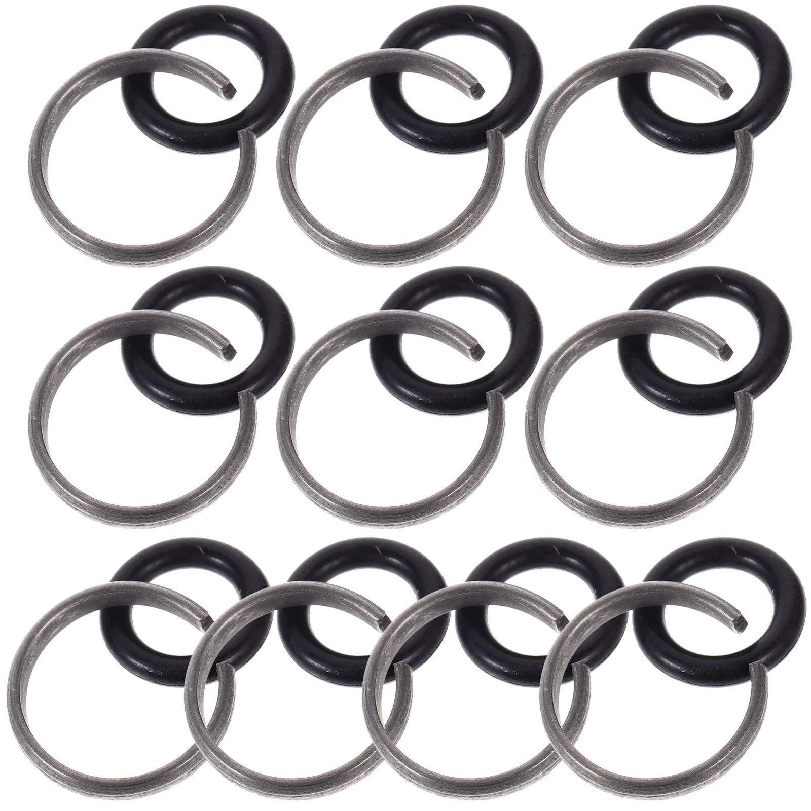 10 Sets Suite Wrench Ring Man Combination Wrenches Impact Driver Iron Socket Retainer Rings