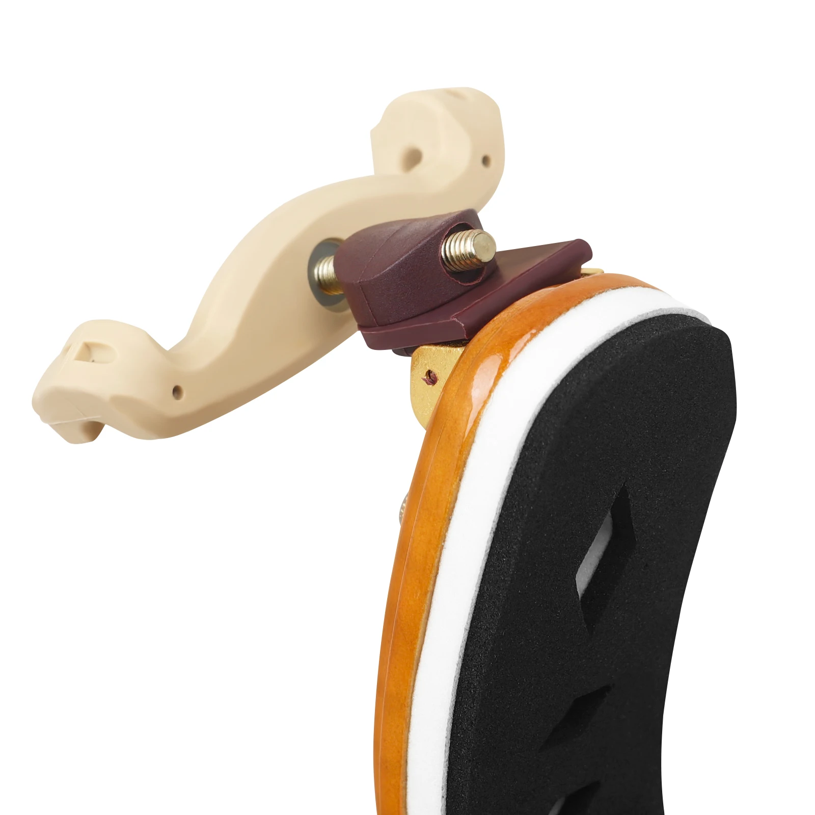 IRIN Violin Shoulder Rest 4/4 Adjustable Tiger Skin Violin Shoulder Pads Thickened Support Relief Musical Instrument Accessories