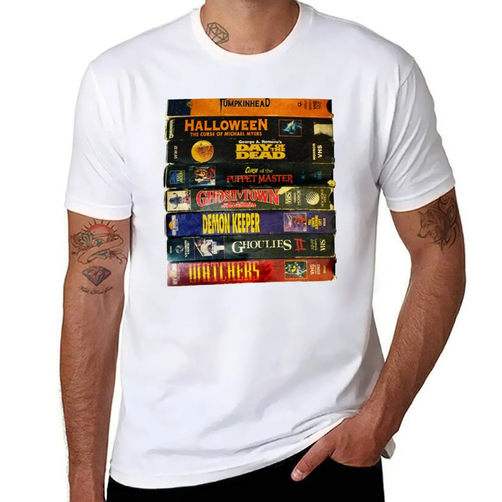 

VHS Never Dies Vol. 2' Design T-Shirt t shirt custom print funny t shirts man T-Shirt