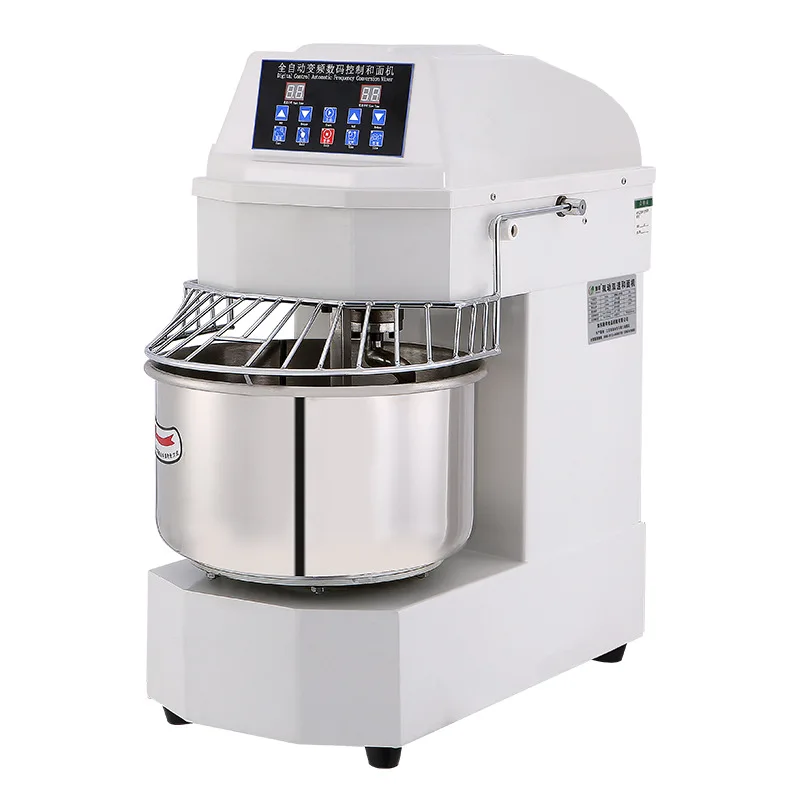 Commercial fully automatic double speed dough mixer computer dough kneading machine