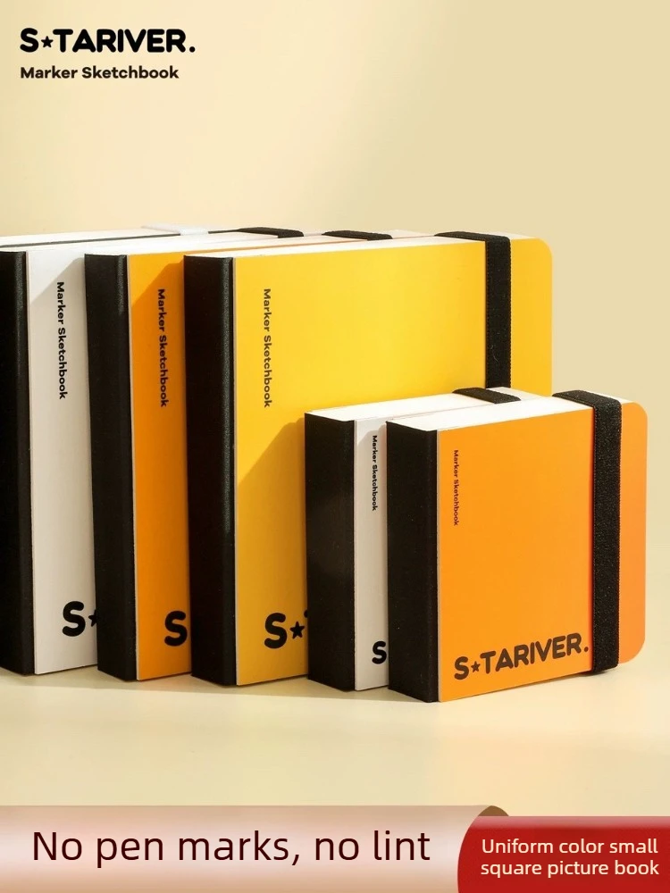 

200g/㎡ Acrylic Marker Drawing Notebooks Paper No Bleed Art Paper Cotton Fiber For Watercolor Paper School Office Supplies
