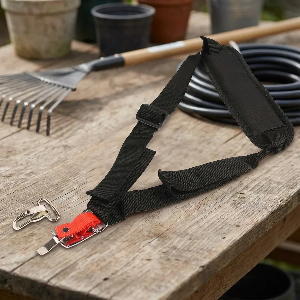 Single Shoulder Harness for Brushcutter and For Lawn For Mower Robust Nylon Webbing and Secure Fastening System