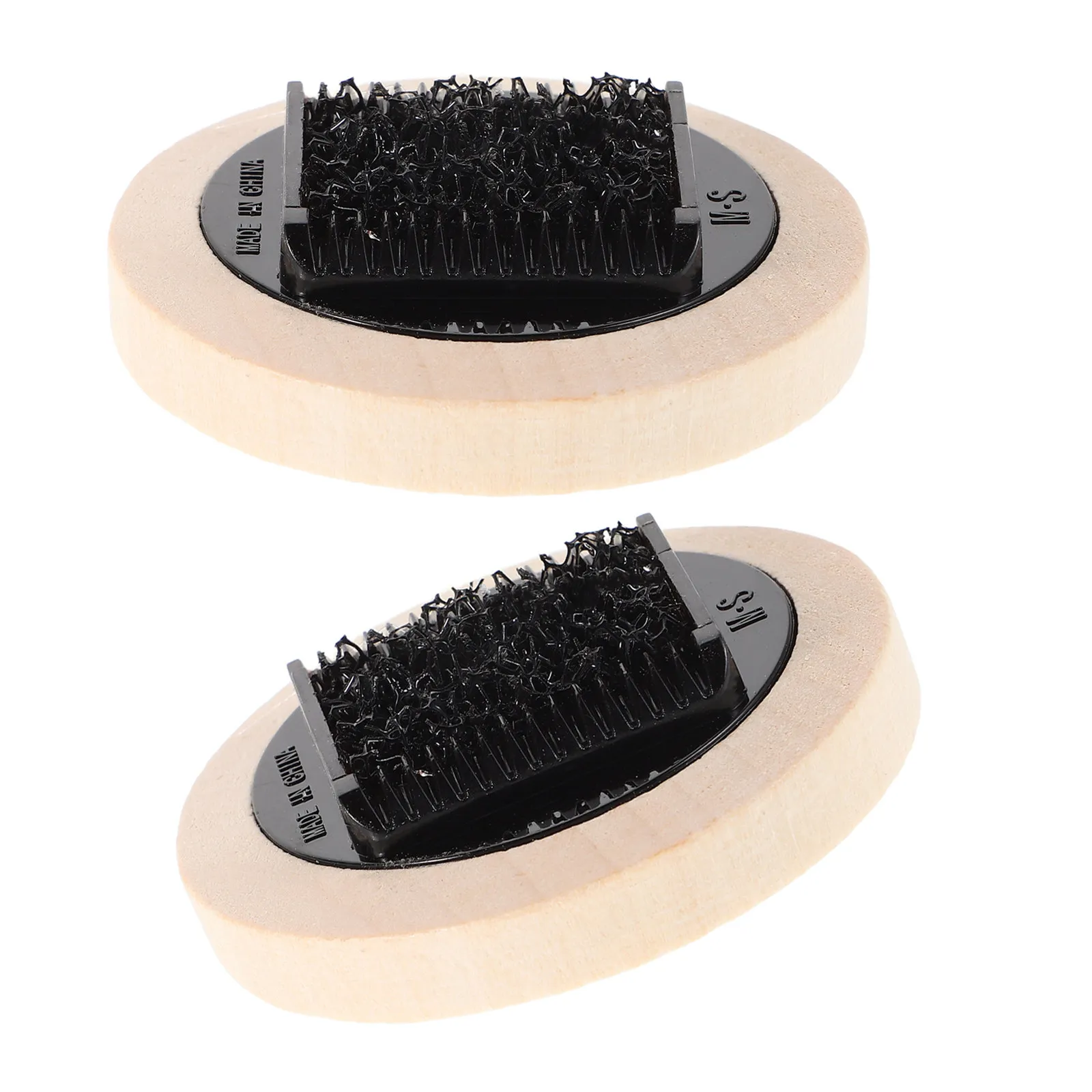 2Pcs Walnut Wood Bow Hair Comb Cleaner Violin Viola Cello Bow Detangler Rosin Removal Tool String Instrument Care Accessory