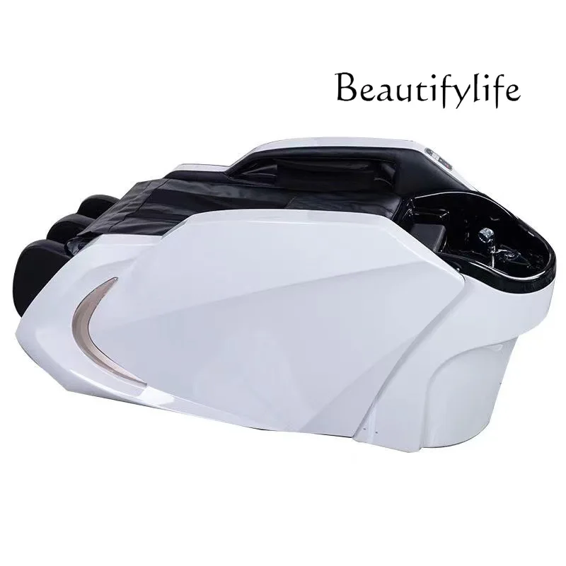 

Shampoo Chair Beauty Hair Salon Automatic Shampoo Chair Multi-Function Head Treatment Water Circulation Sauna Machine