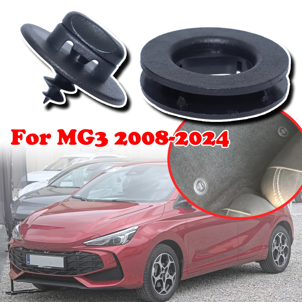 

Car Floor Mat Clips For New MG3 Anti-Skid Fastener Clamps Carpet Fixing Buckles Auto Interior Accessories Tools 3D0898501BB41