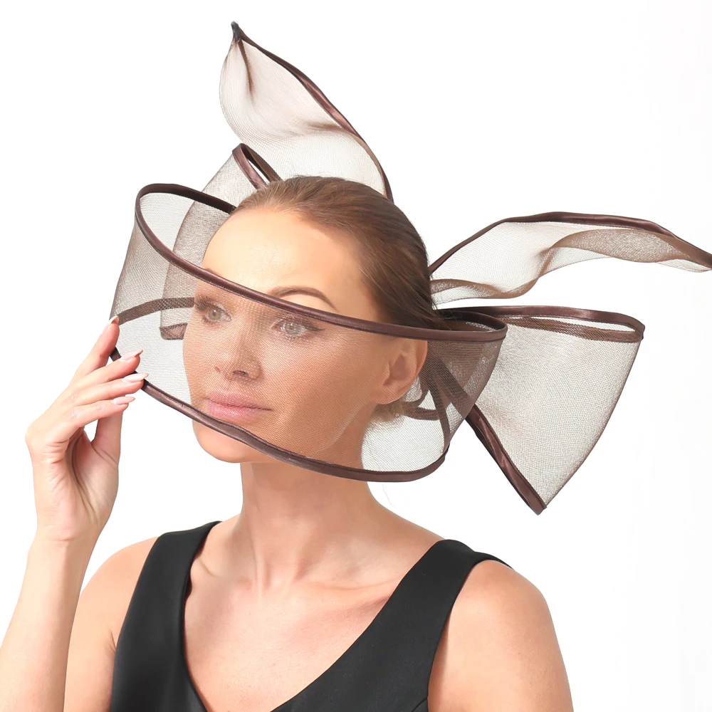 Neue Fascinator Hochzeit Pillbox Hut Frauen elegante Fascinator Hüte Haars pange Kirche Damen Party Kopf bedeckung Mode Kopf bedeckung