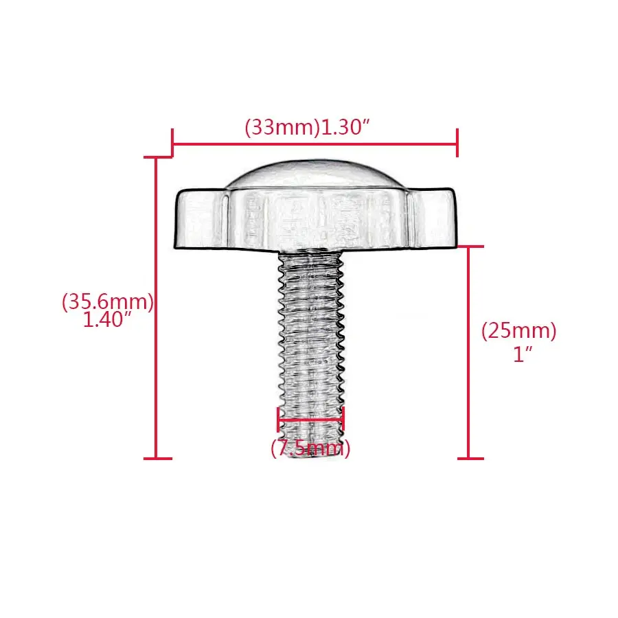 4Pcs Motorcycle Saddlebag Lock Mounting Bolt Nut Screw Hardware For Harley Touring Street Electra Glide Road King FLT 93-16