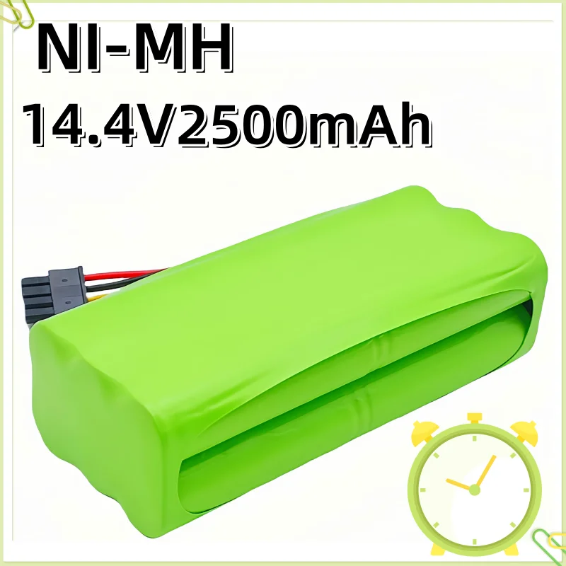 Vacuum cleaner robot battery VCR03W 14.4V 2500mAh NI-MH suitable for VCR03W VCR03 battery Redmond RV-R300 BBK BV3521 RV-R310