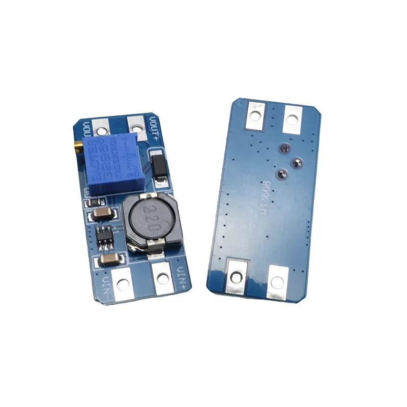 3 pz MT3608 Modulo Convertitore DC-DC Modulo Boost Scheda di Alimentazione 2A 2 V-24 V per 5/9/12/28 V Arduino Aggiornamento Modifica Espandi FAI DA TE