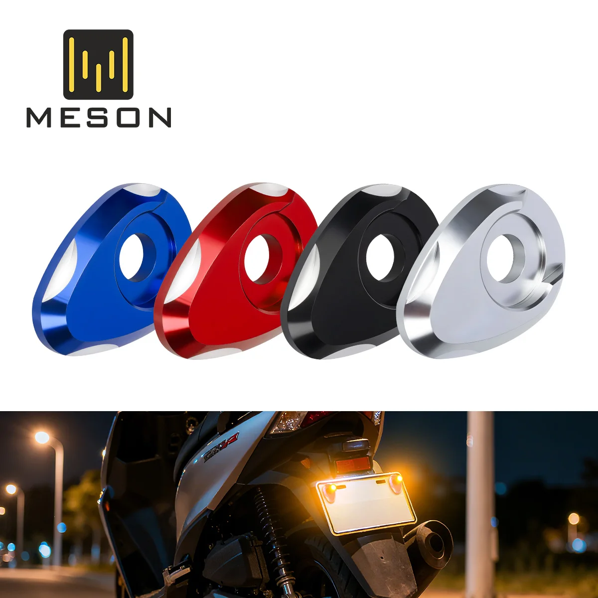 

2PCS Motorcycle Aluminum Alloy Lamp Holder Gasket Turn Signal Indicator Light CNC for YAMAHA YZF MT Motorcycle Spare Parts