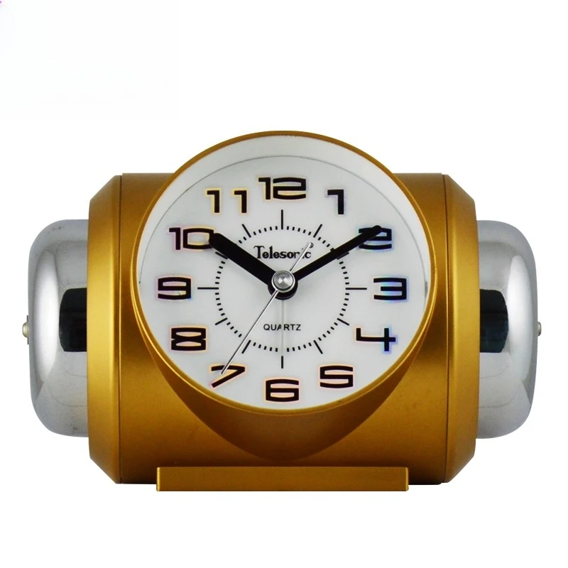 Creativity Living Room Desk Clock Mute Nightstand Alarm Clock Child Student Digital Clock Restaurant Watch Desktop Gadgets