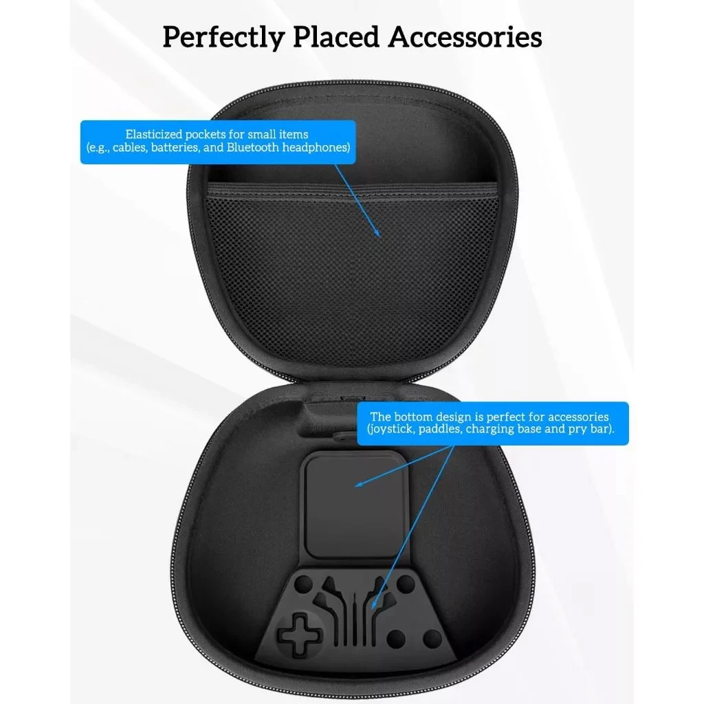 Akcesoria do stacji ładującej kontrolera Xbox Elite V2, twardy futerał podróżny na kontroler Xbox Elite Series 2. — zdjęcie produktu 2