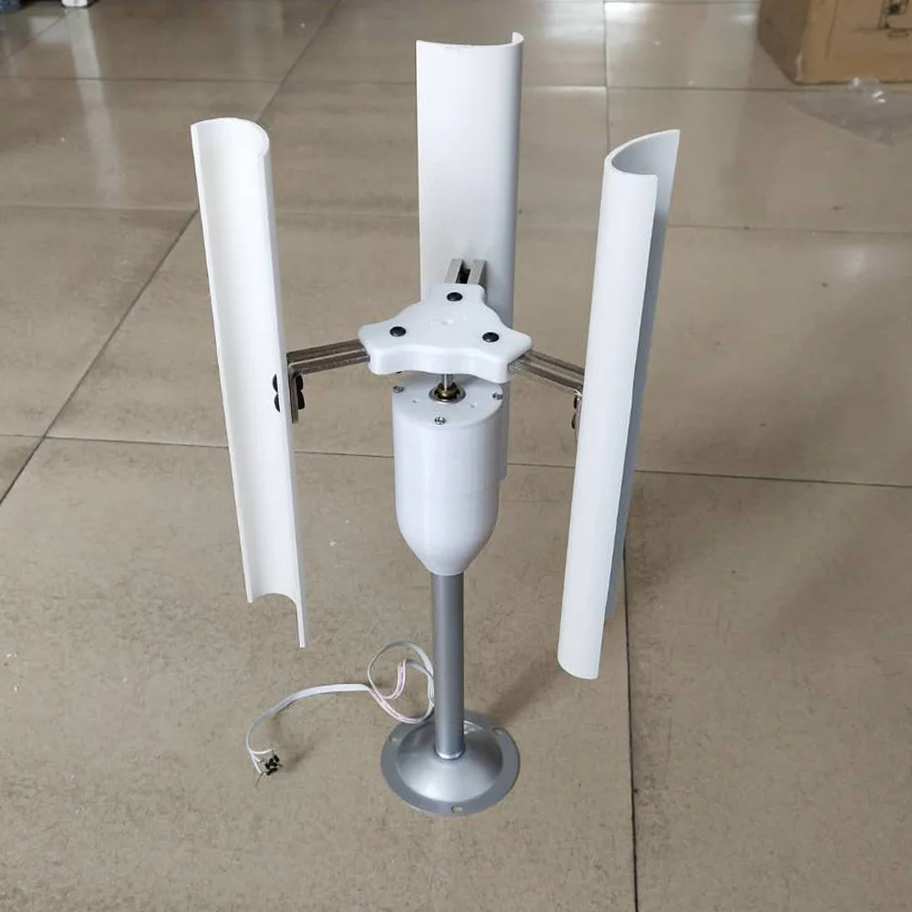 Wind Turbine Model 12V Vertical Wind Turbine Generator 3 Blades Charger Windmill Power Teach Mode Wind Turbine Generator Kit