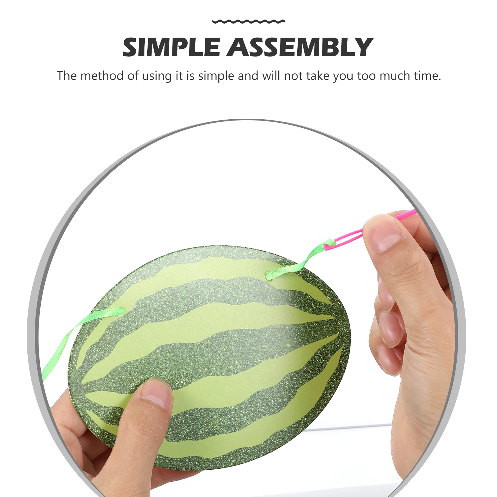 

1st Watermelon Party Decoration Birthday Cake Decorations Banner Fruit Flag Child