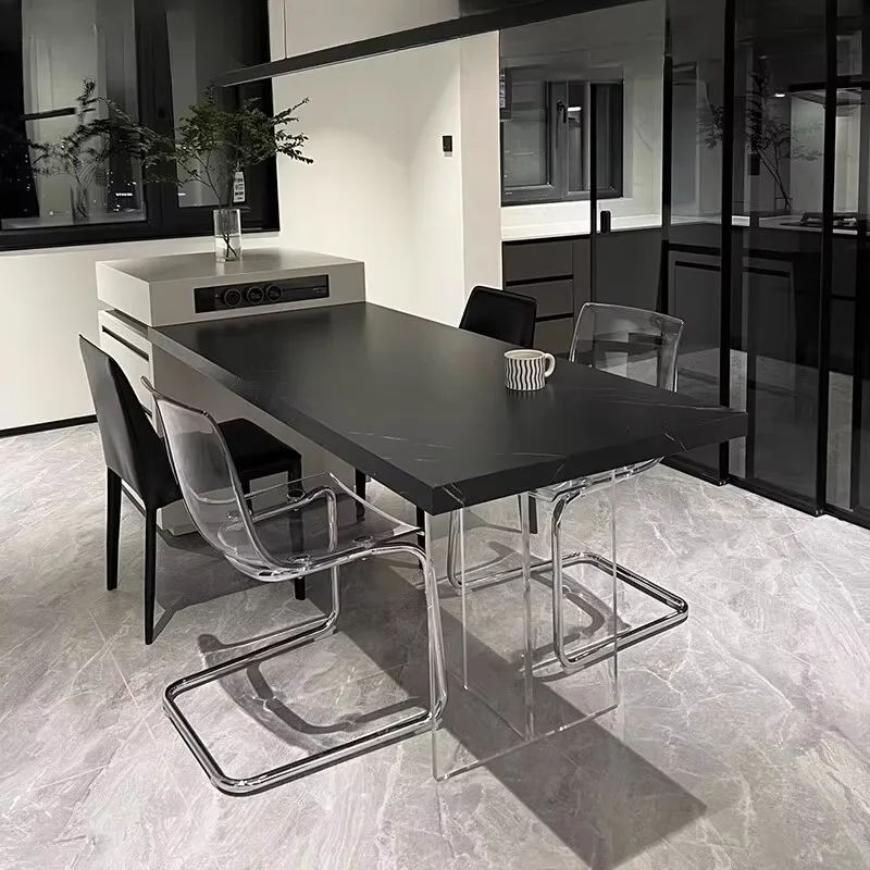 Socket Indoor Dining Table Party Event Storage Restaurant Extensible Tables Island Kitchen Mesas De Comedor Home Furniture