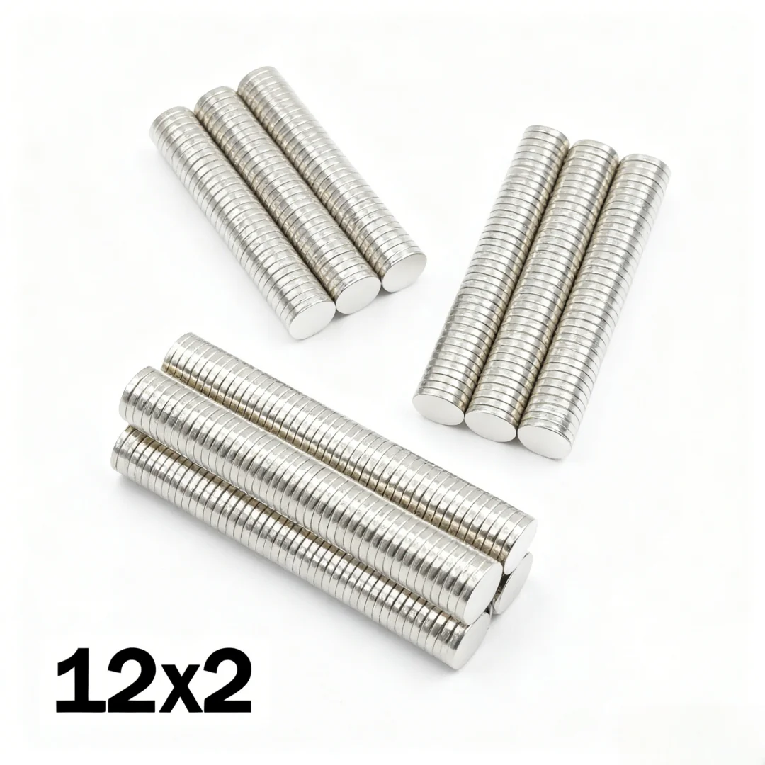 12x2mm Super Strong Magnet N35 Round Magnetic NdFeB Neodymium Magnet Powerful Disc imanes Refrigerator Magnets