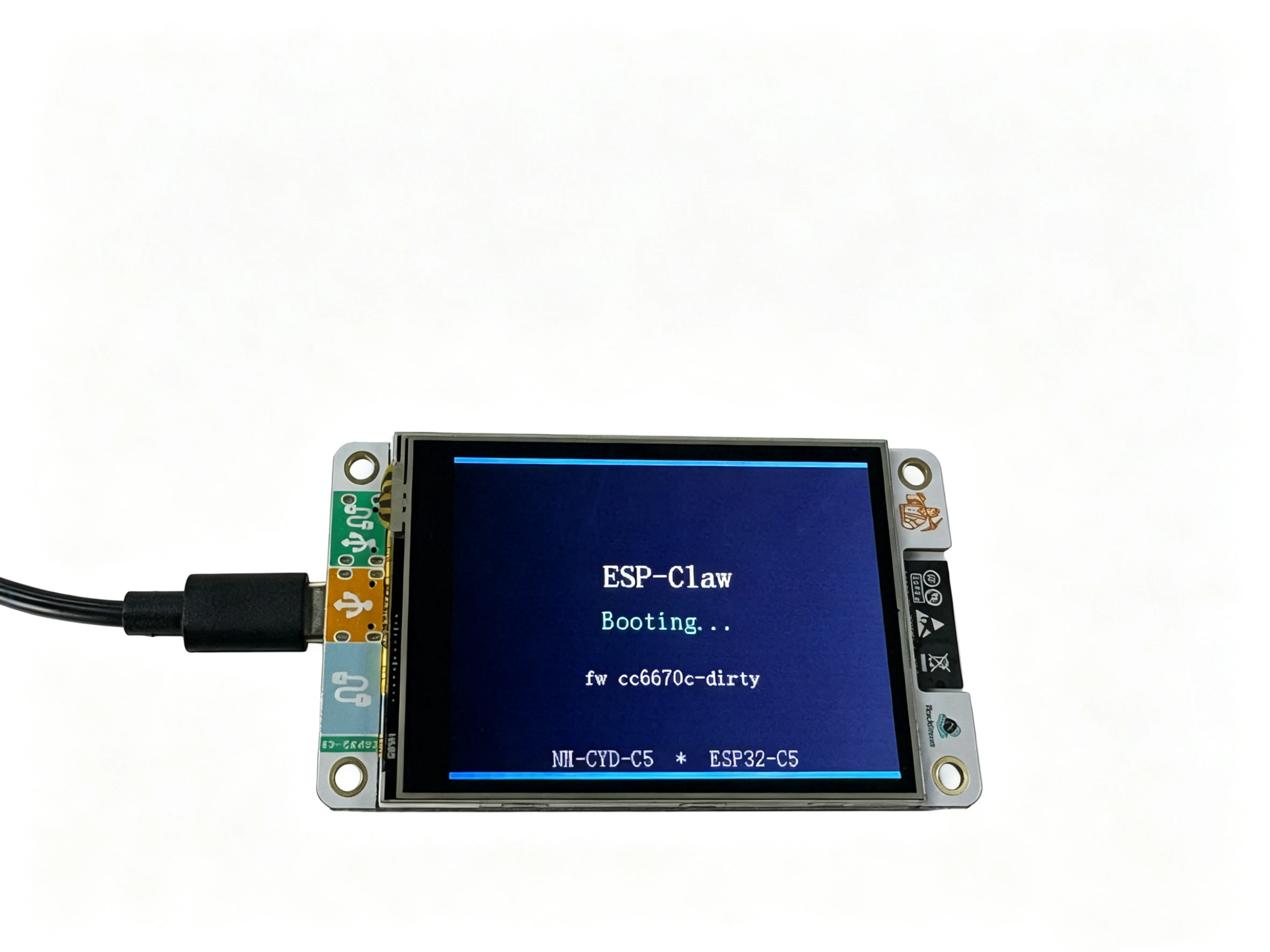 Płytka NM-CYD-C5 AI Agent Board dla urządzeń IoT, ekran 2.8 cala, dwuzakresowe WiFi, ESP32-C5, kompatybilna z GPT Claude DeepSeek — zdjęcie produktu 5