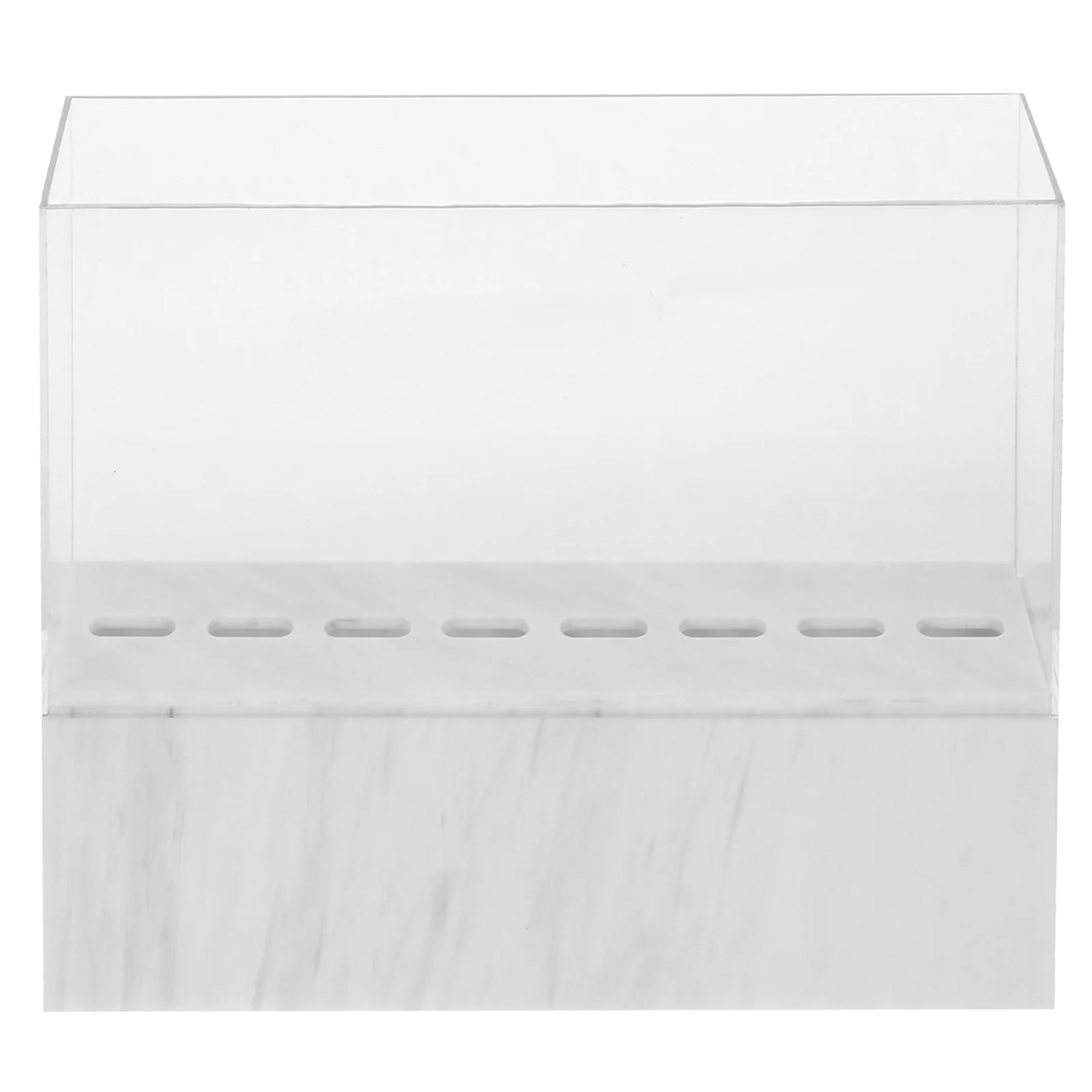 Support de pincettes pour Extension de cils, 8 trous, support organisateur en acrylique, rangement soigné, fournitures d'extension de cils, boîte d'exposition de pincettes