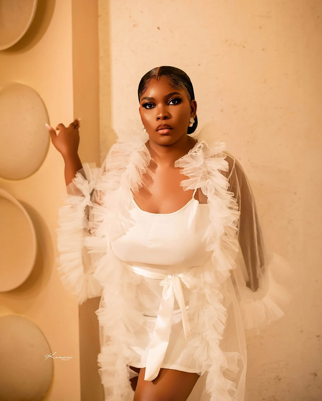 Sexy Bride Robe Customized Two Pieces Wedding Gowns Women Bathrobe Maternity Dress For Babyshower
