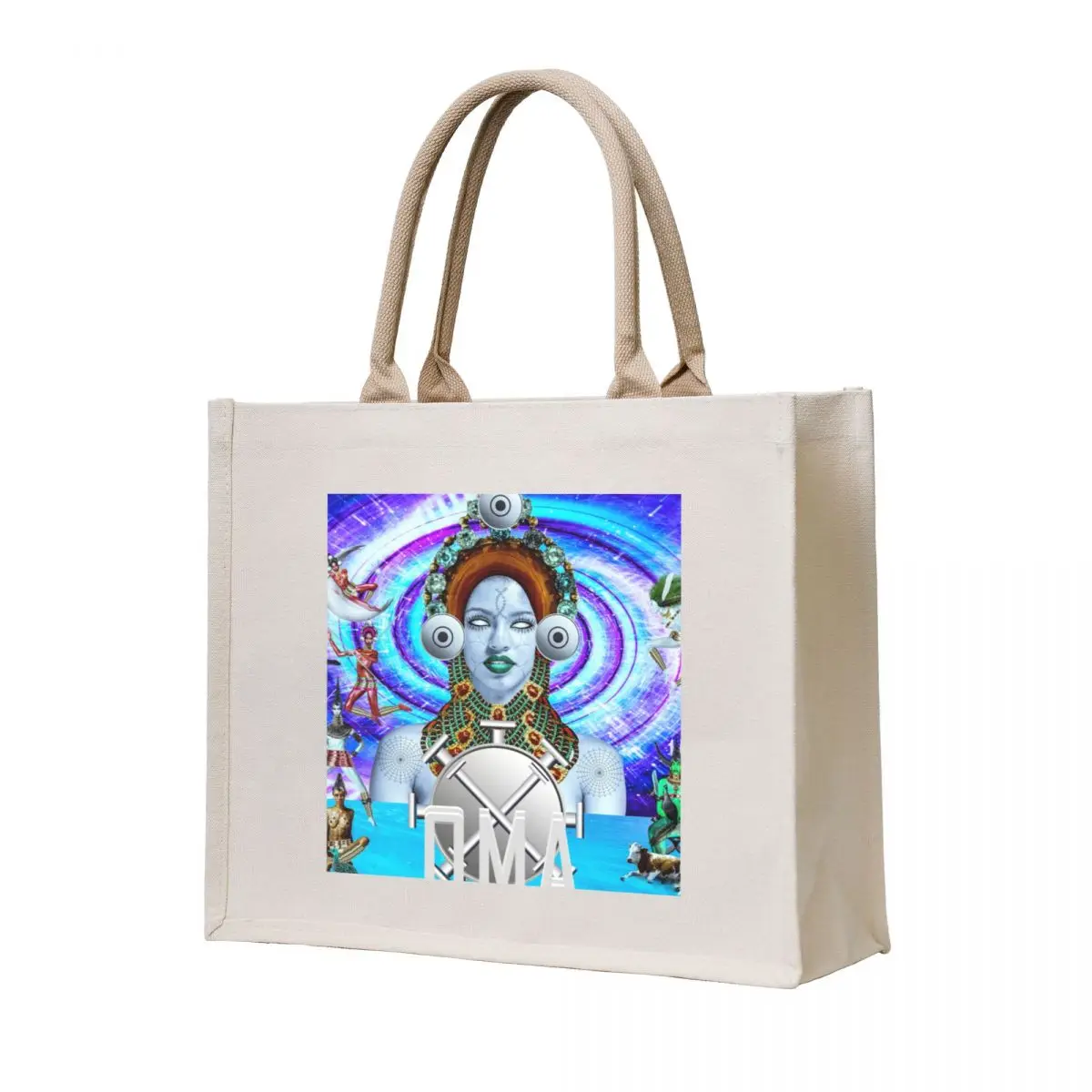 

OMA By SIRIUS-UGO-ART Tote Bag tote bag university personalized tote shopping bag logo Beach