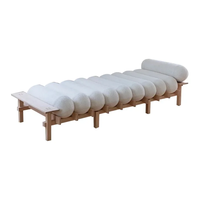 

Modern cream style sofa, cafe beauty salon hotel sofa