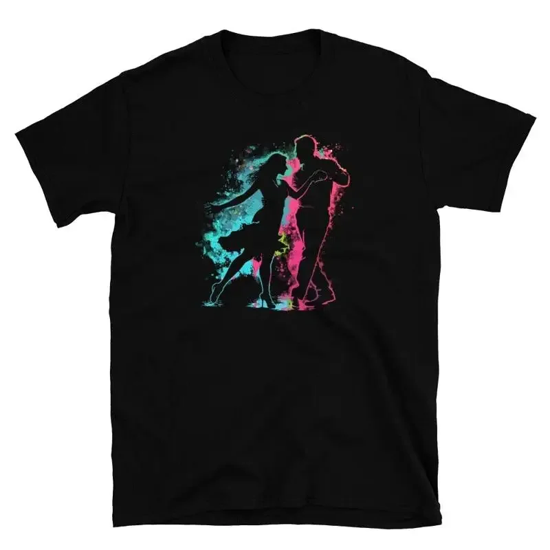 Camiseta de música con estampado de bailarina de salsa, amante de la bachata, profesora de conga