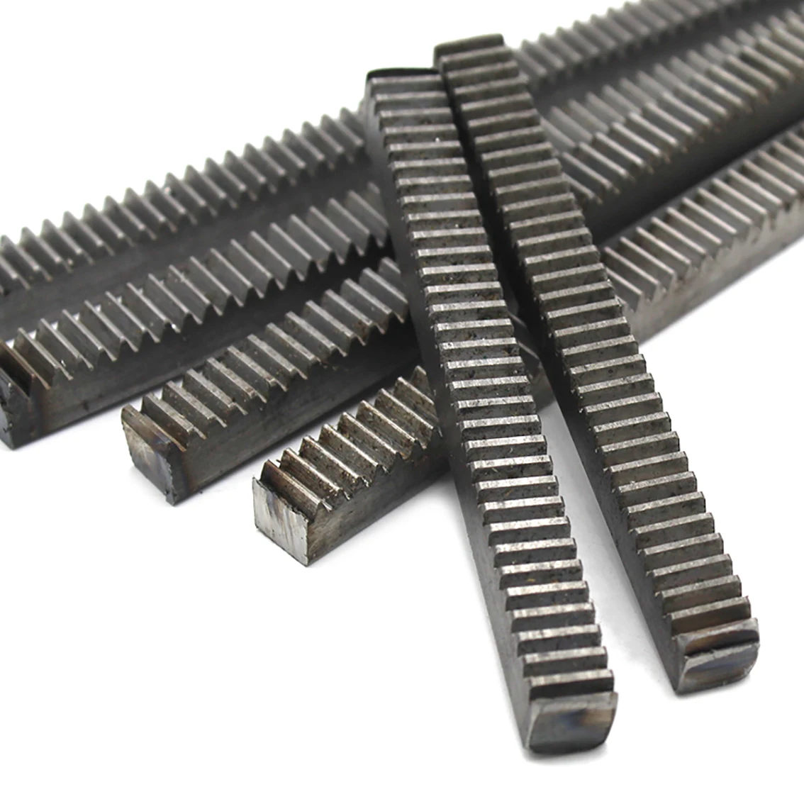 1/2/5Pcs Length 100/160/300mm Modulus 1 Gear Rack Transmission Steel Rack M1 DIY Model Makeing Drive Materials Accessories
