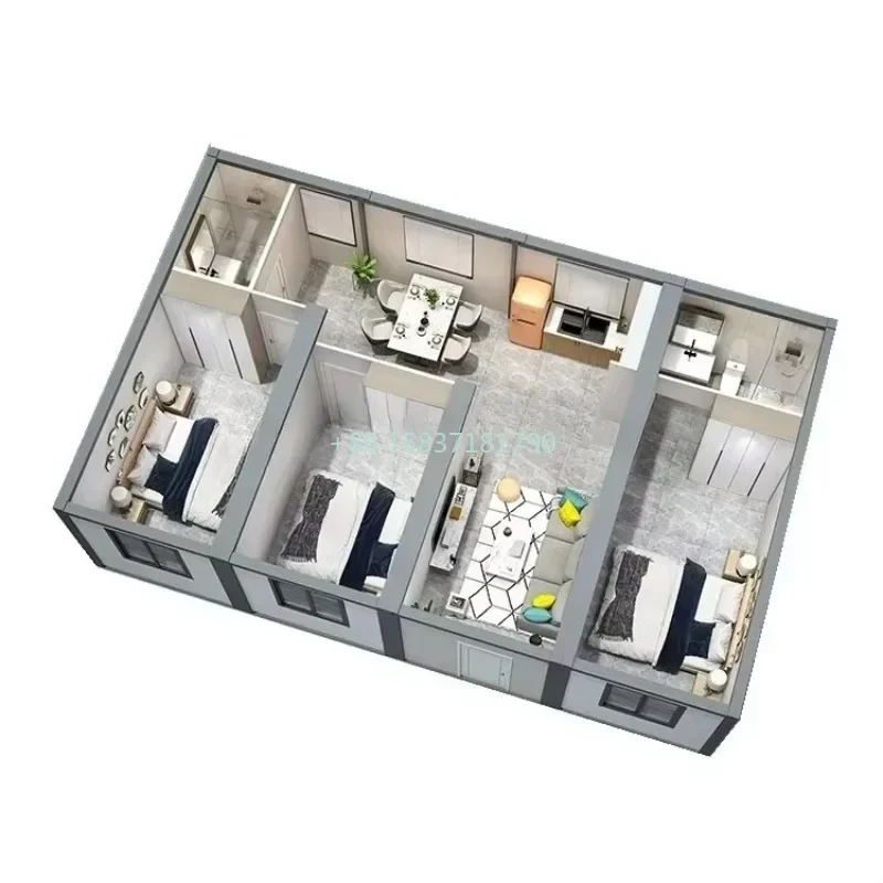 Portable Folding Container House Foldable Container Home Manufacturer Ready Made Container House Modular Tiny House Australia