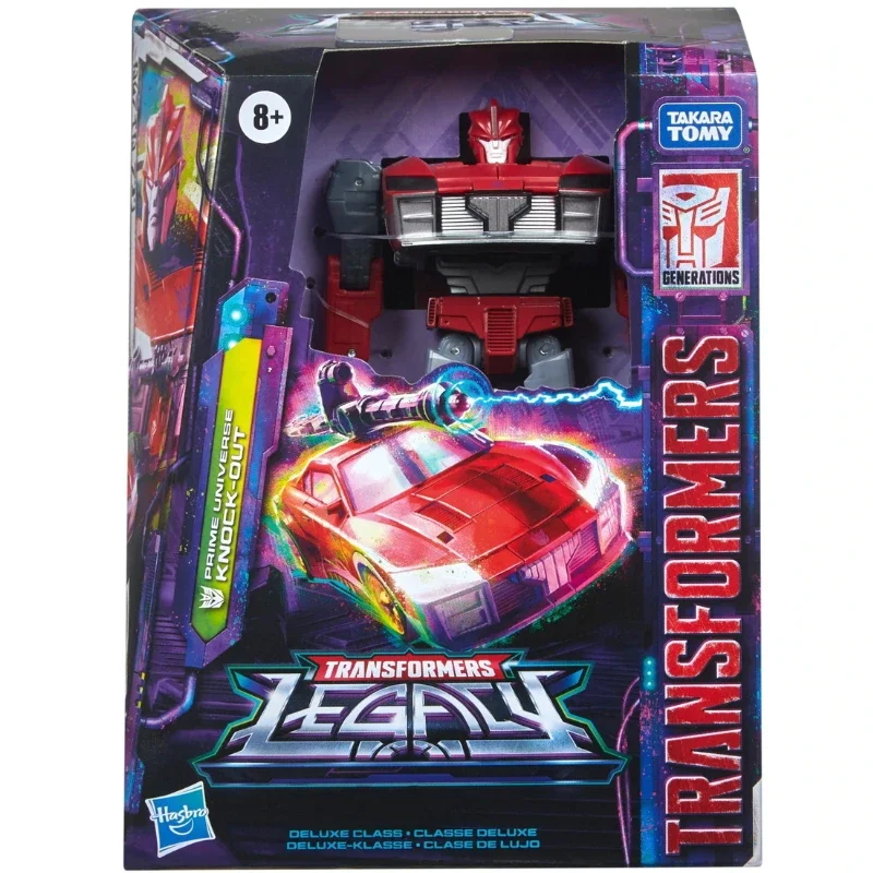 In Stock Takara Tomy Transformers G Series Legend D Class Leader Knock Out Figure Model Anime Action Deformation Robot Car Gift