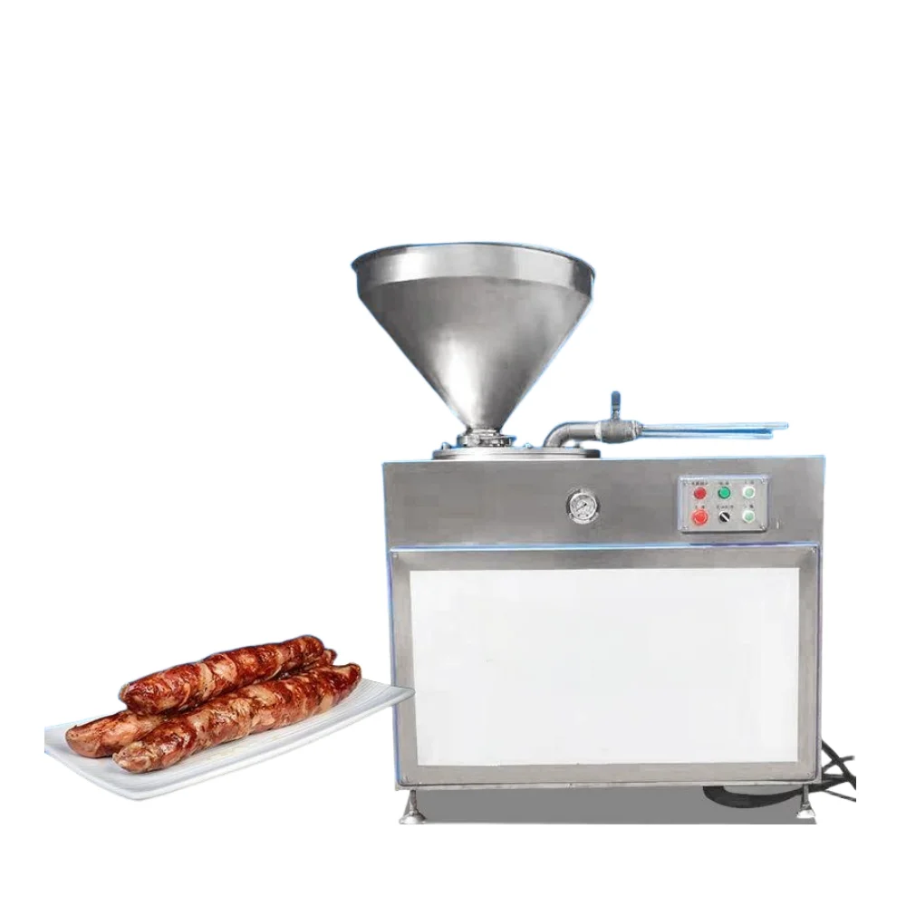 

Hot Deals Red Sausage Making Machine Sausage Filler Pork Sausage Making Machine Hydraulic Enema Machine