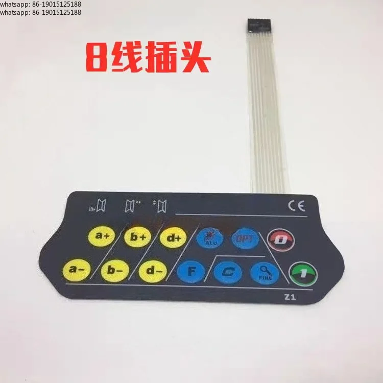 1PC Best selling Balancing machine accessories control Panel keypad 8-wire plug