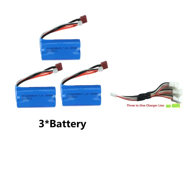 Q131 RC Car Battery Q131 QG22 4WD Diving High Speed Drifting Remote Control  Racing Car RC Car Spare Parts 7.4V 1500Mah Battery