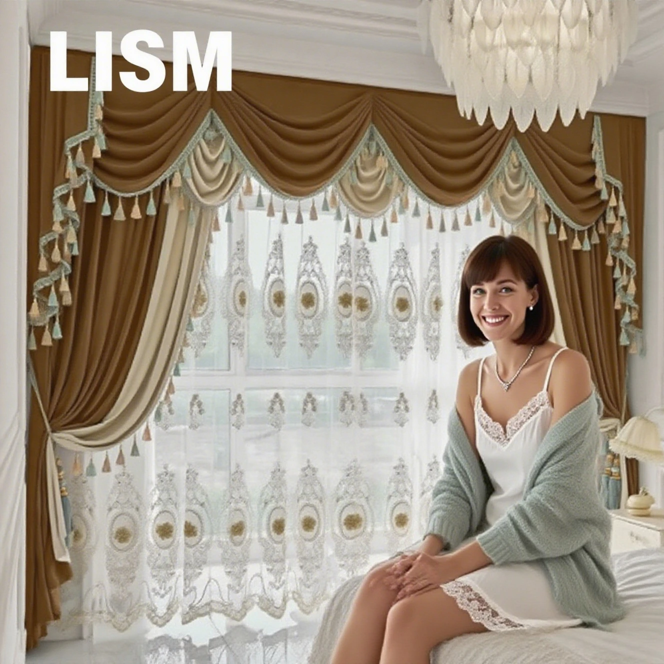 

Solid Color Velvet European Blackout Curtains for Bedroom Living Room Window Simple Luxury Valance Stitching Color Cloth Custom