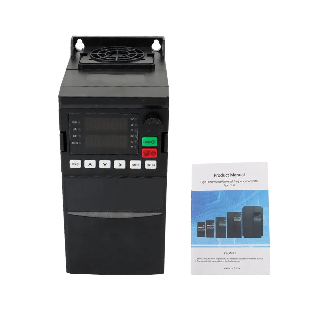 For Motor Regulation 1.5KW for vfd Inverter Motor Controller 220V AC Motor Controller for modbus RS485 Expansion Ready
