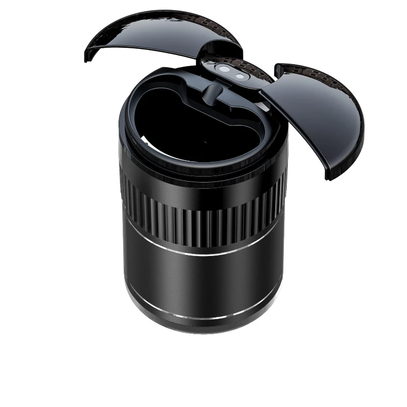 

Automatic opening lid to extinguish smoke, electric induction, ashtray in the car, high-end atmospheric car black technology