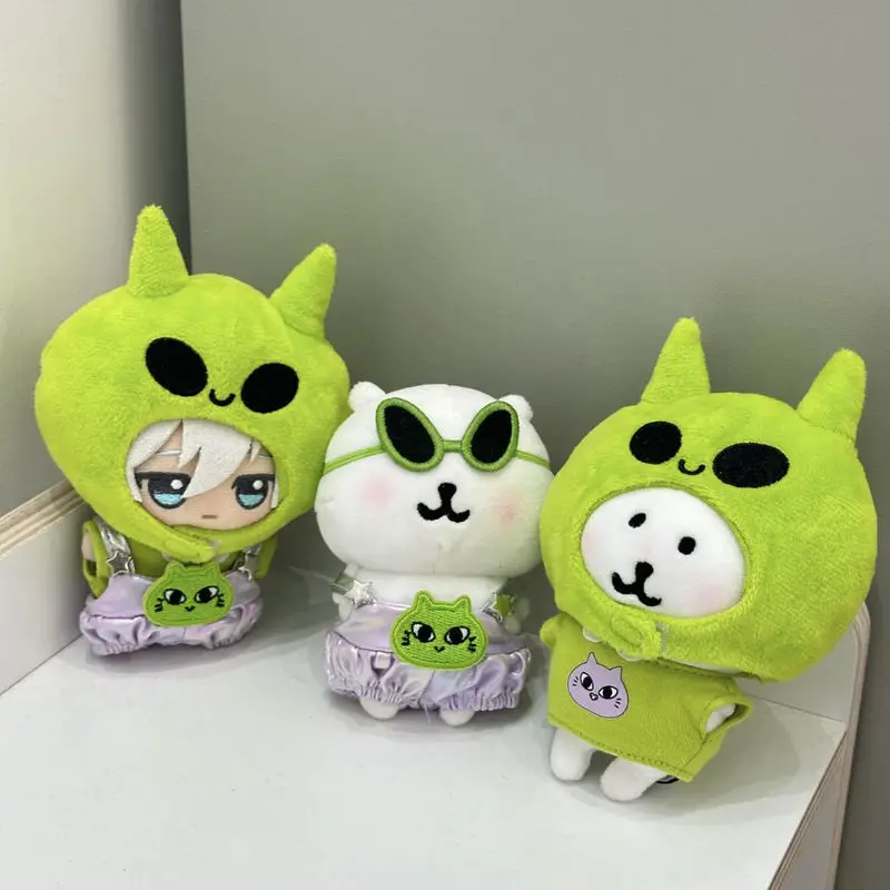 

Очаровательная хлопковая кукла 10 см, 13 см, самодетонационный медведь «Alien Cat», комплект одежды, сменная одежда для куклы, аксессуары для игрушек