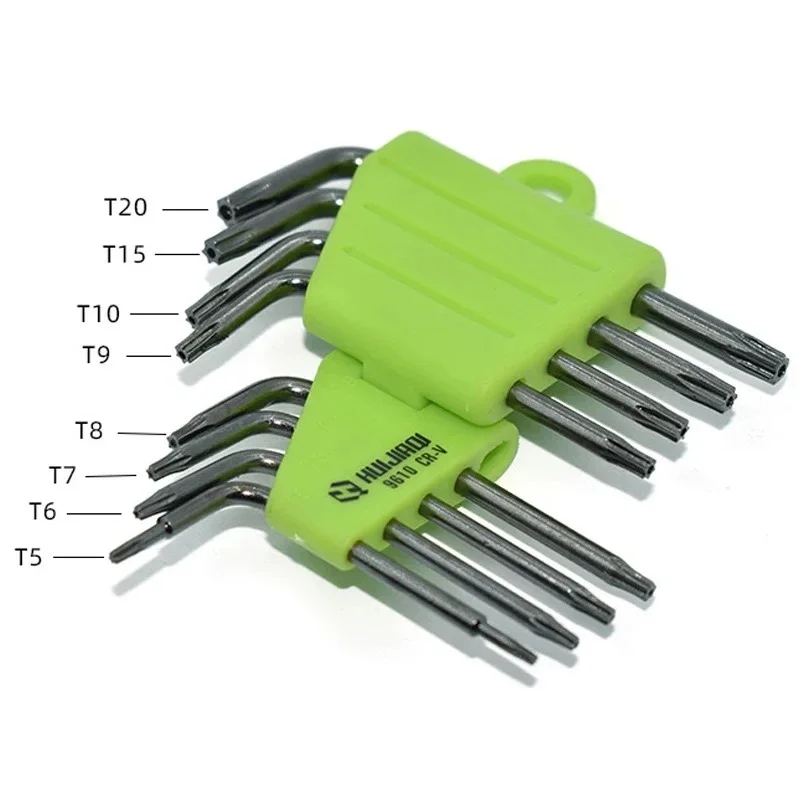 Wrench professional manual repair tool 8-in-1 T5-T20 hex screwdriver wrench head kit portable star shaped Torx screwdriver kit