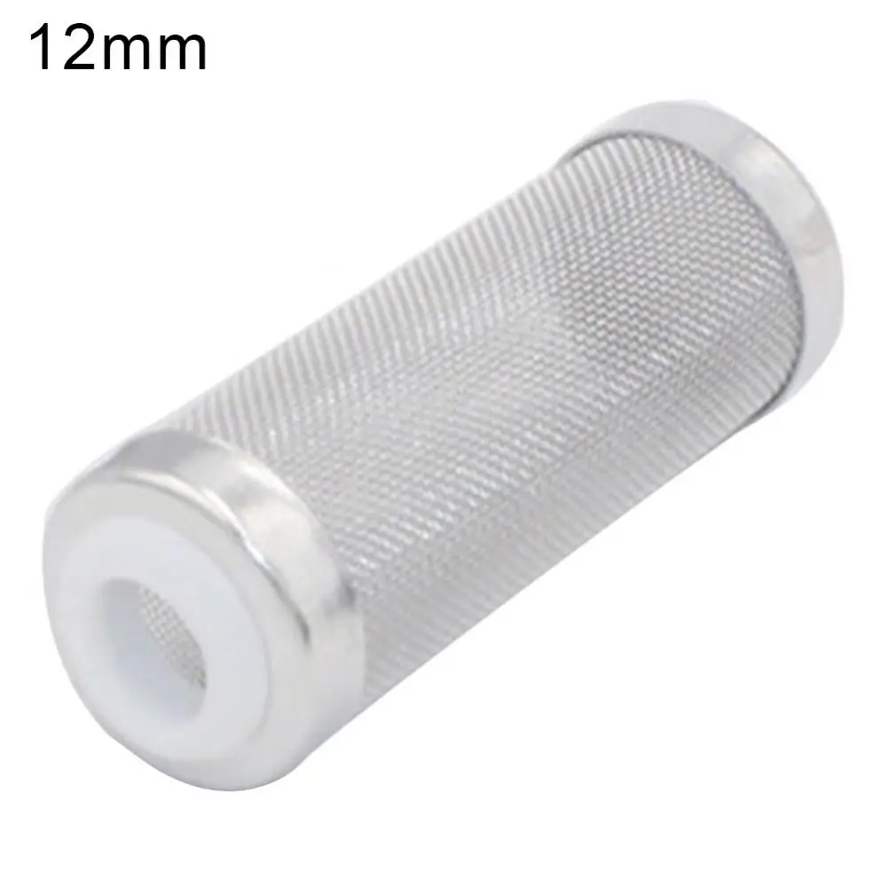 12/16mm Stainless Steel Fish Tank Aquarium Inlet Protect Shrimp Mesh Filter Net