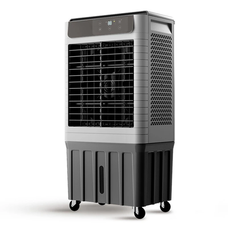 220V 100W Mechanical Evaporative Air Cooler Commercial Industrial Water Cooling Fan Mobile Water Cooler 20L/30L
