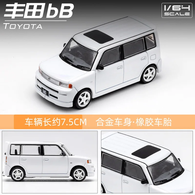 男の子用合金ミニチュアカーモデル、toyota bb、小型割合