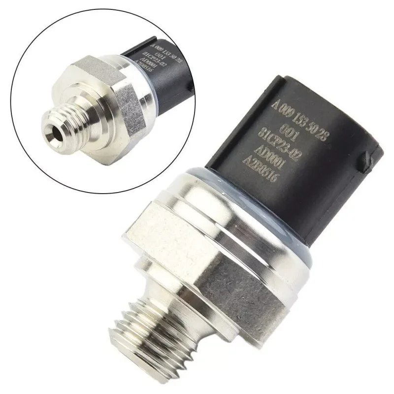 1pcs For Mercedes-Benz OM642 Engine Exhaust Back Pressure Sensor A0091535028 Shock Proof Corrosion Resistant Pressure Sensor