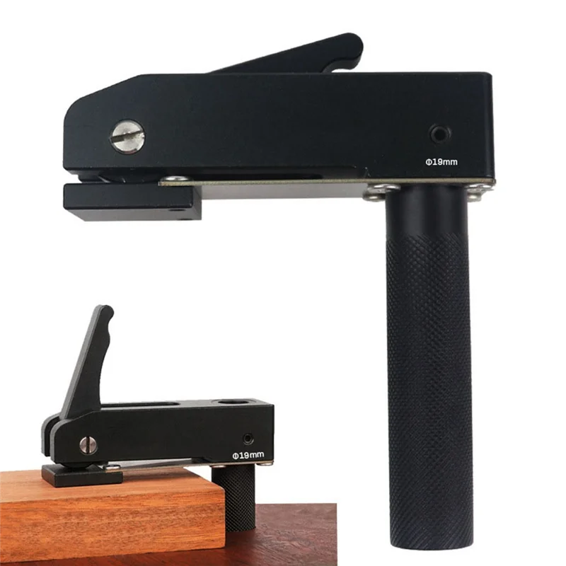 T19C Woodworking Desktop Quick Acting Hold Down Clamp Desktop Clip Fast Fixed Clip For Woodworking Dog Hole Tool