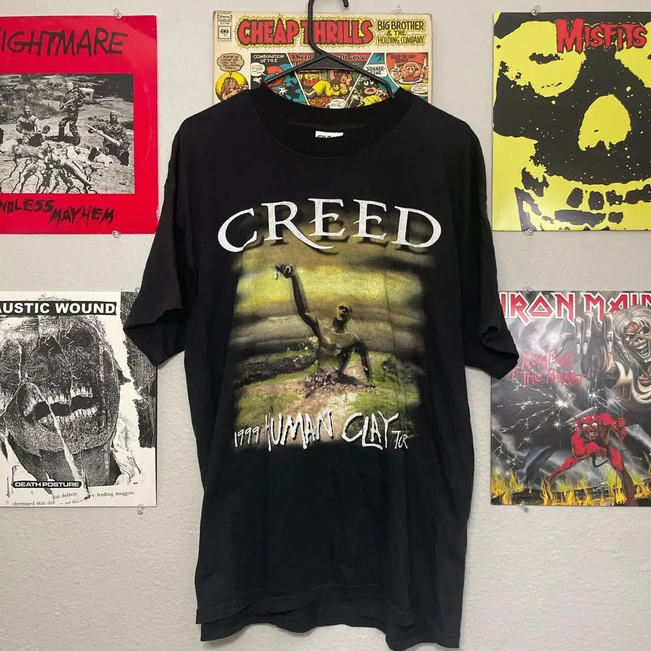 Creed band Human Clay 1999 Tour graphic T Shirt unisex men women KTV6225