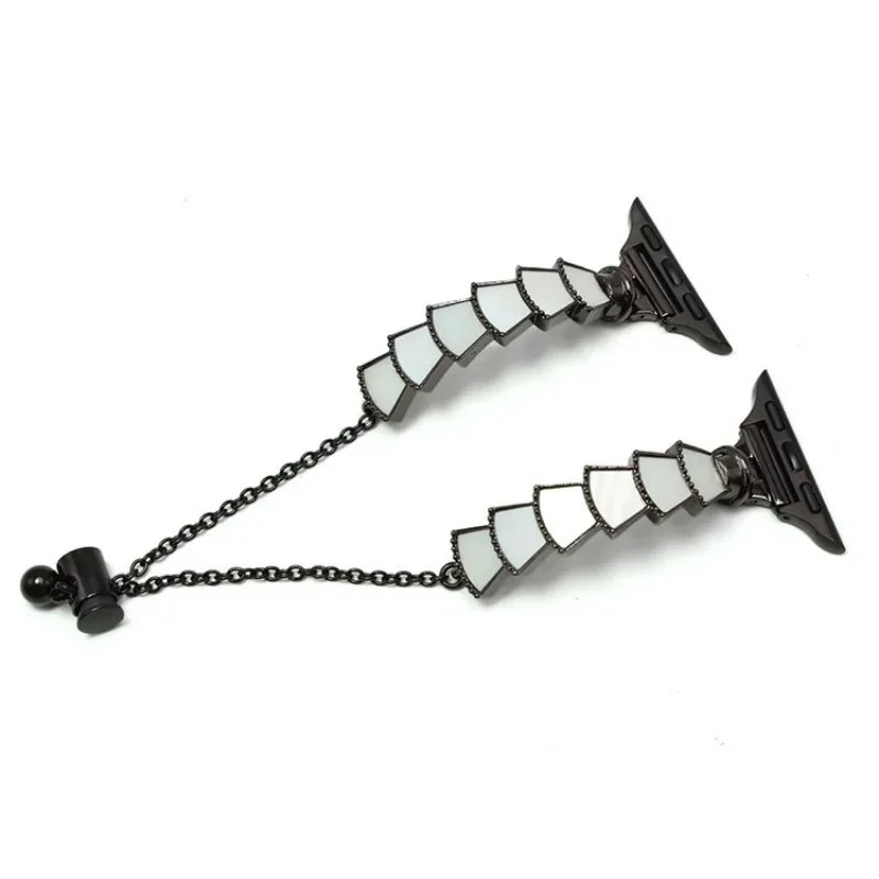 Srap con carcasa de Metal para Apple Watch, correa de reloj 7, 41mm, 45mm, pulsera para iwatch series SE 5 4, 40mm, 42mm, 38mm, 44mm