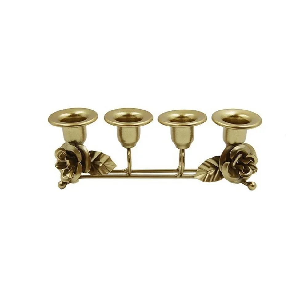 Candle Holders Iron Art Multiple Heads Design Single Head Table Centerpieces Stand Key Words Heads Perfect For Special Occasions