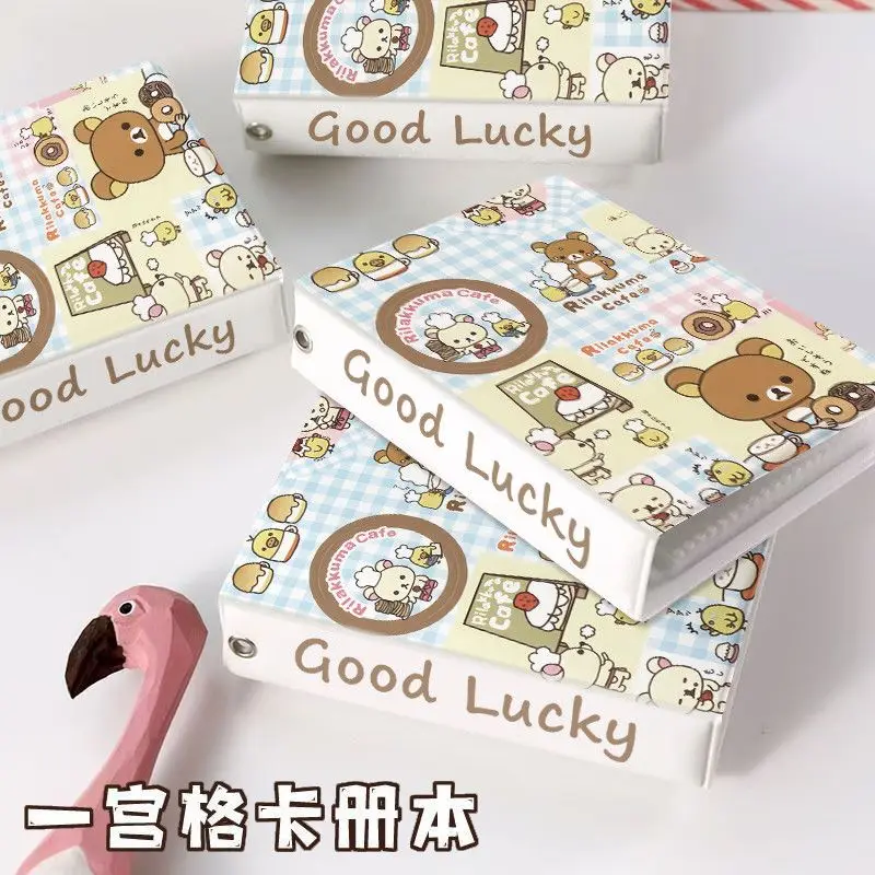 Cute Rilakkuma Polaroid 3-inch photo album with good-looking storage of business cards and photo cards