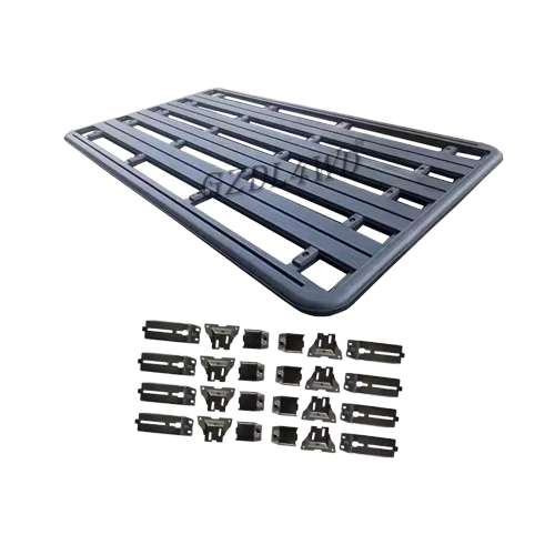 Clearance Sale：Aluminum Roof Rack for LC200 220X125cm Car Roof Racks with Bracket