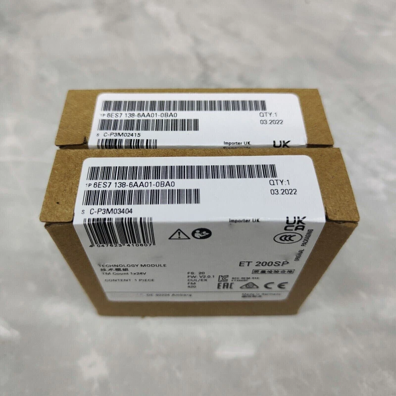 

New counter module 6ES7138-6AA01-0BA0 6ES7 138-6AA01-0BA0 6ES71 38-6AA01-0BA0 Quick delivery warranty for one year