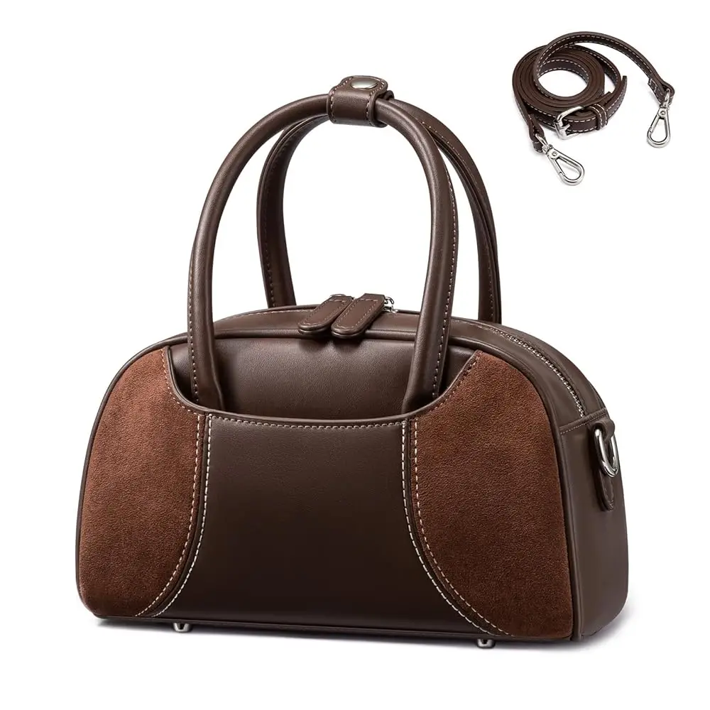 

Shoulder Bag for Women - Small Purses for Women Trendy Handbags Mini Vintage Hobo Clutch with Detachable Strap